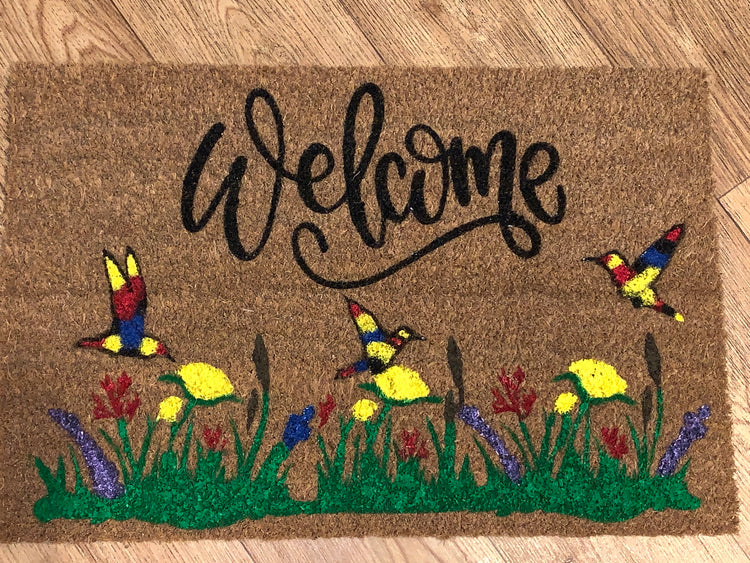 Hand Painted Custom Doormats