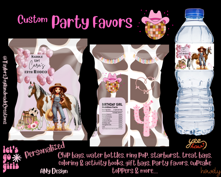 Custom Party Favors