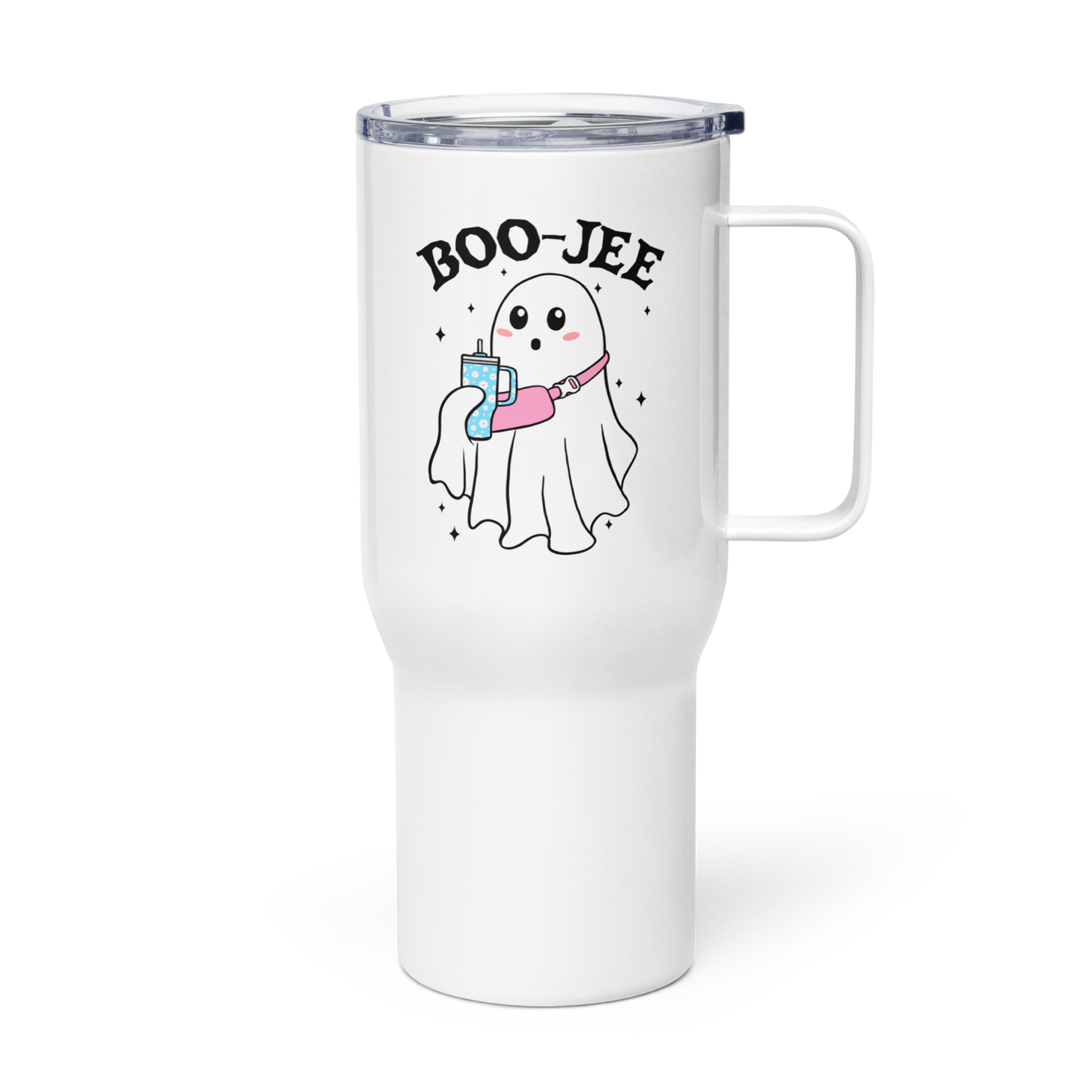 Boo-Jee Travel mug with a handle