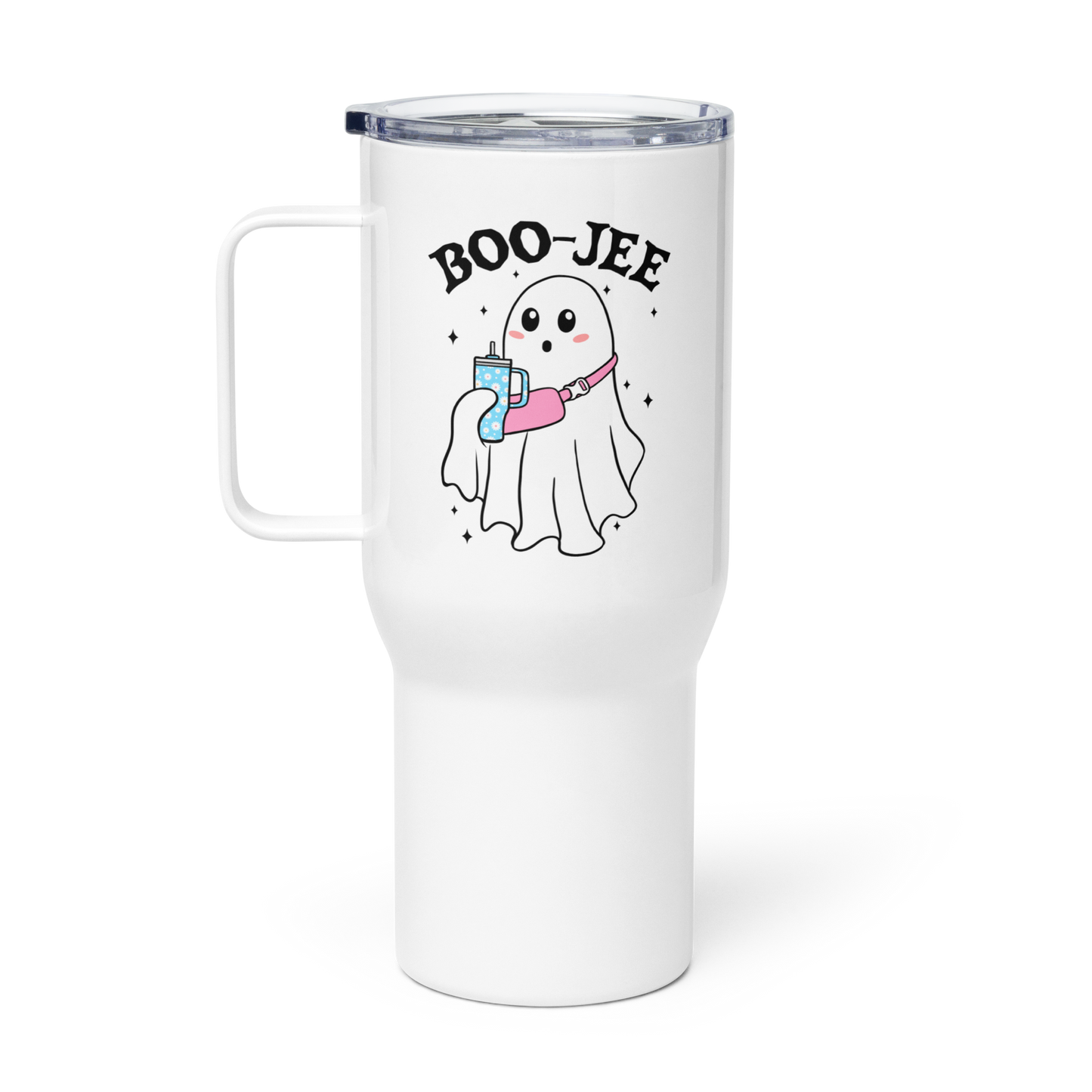 Boo-Jee Travel mug with a handle