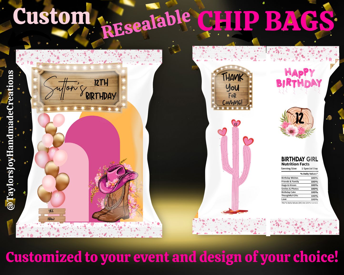 Custom Party Favors ~ Personalized