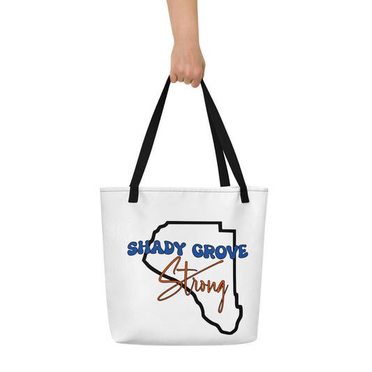 Shady Grove Strong Large Tote Bag with Designed Inside Pocket