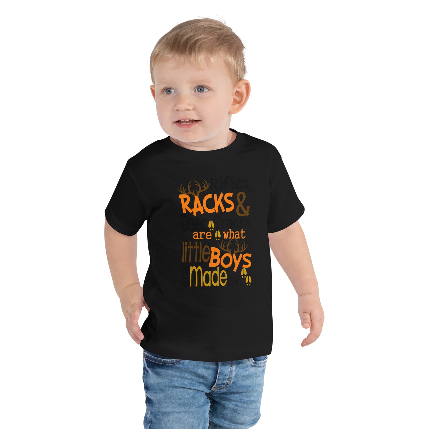 That's What Little Boys Are Made of Country Toddler Short Sleeve T Shirt