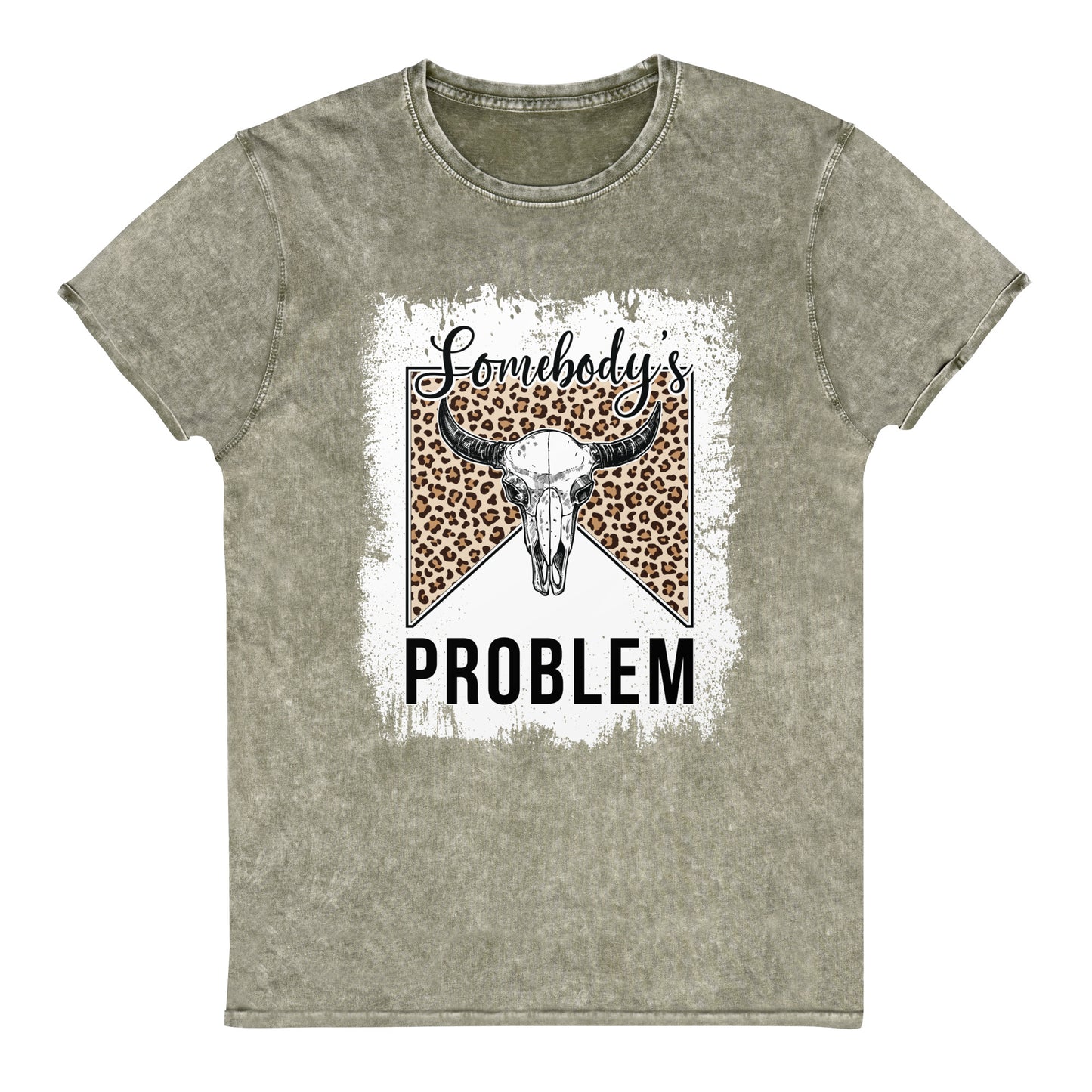 Somebody's Problem Denim T-Shirt