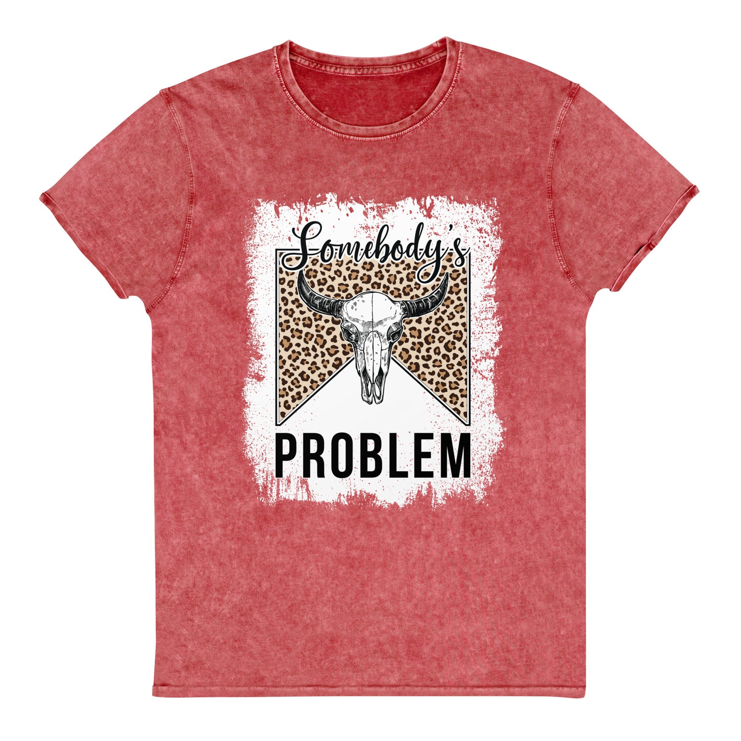 Somebody's Problem Denim T-Shirt