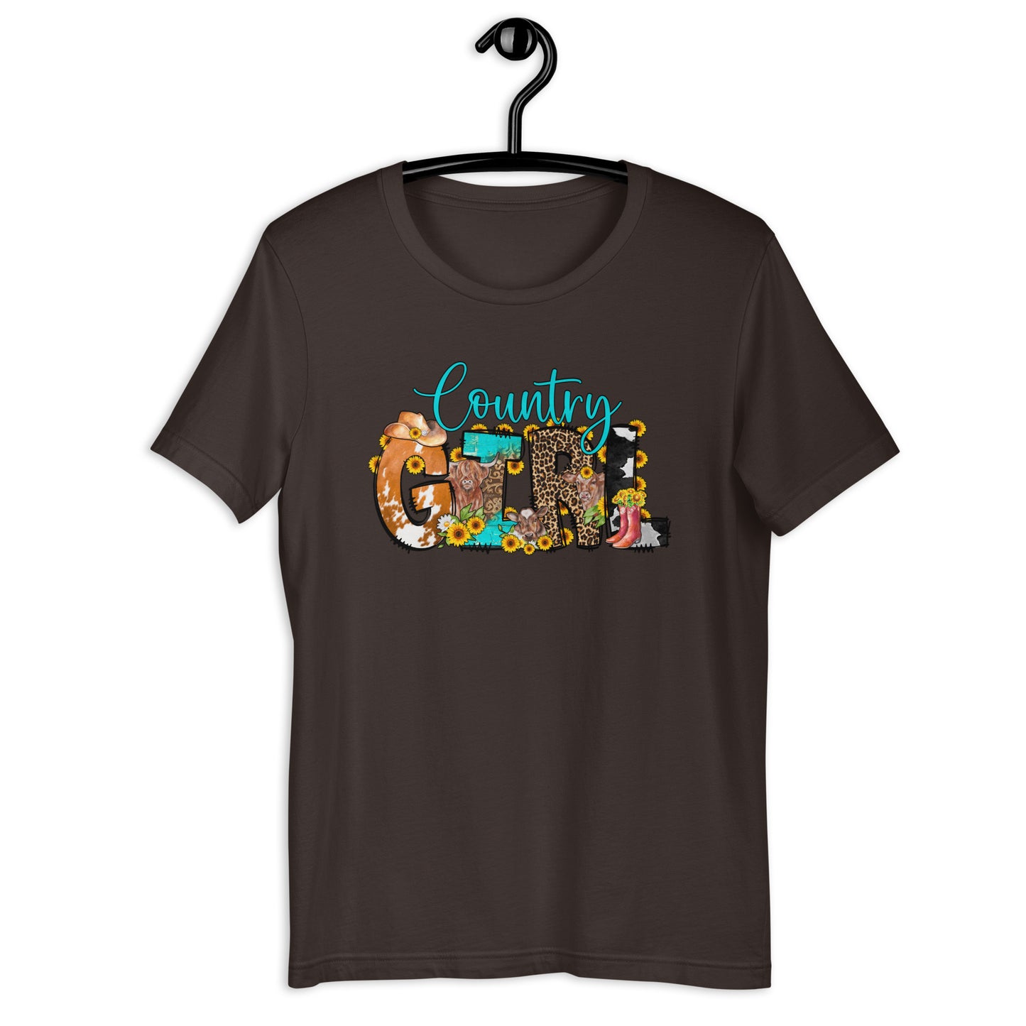 Country Girl Bella Canvas 3001 t-shirt