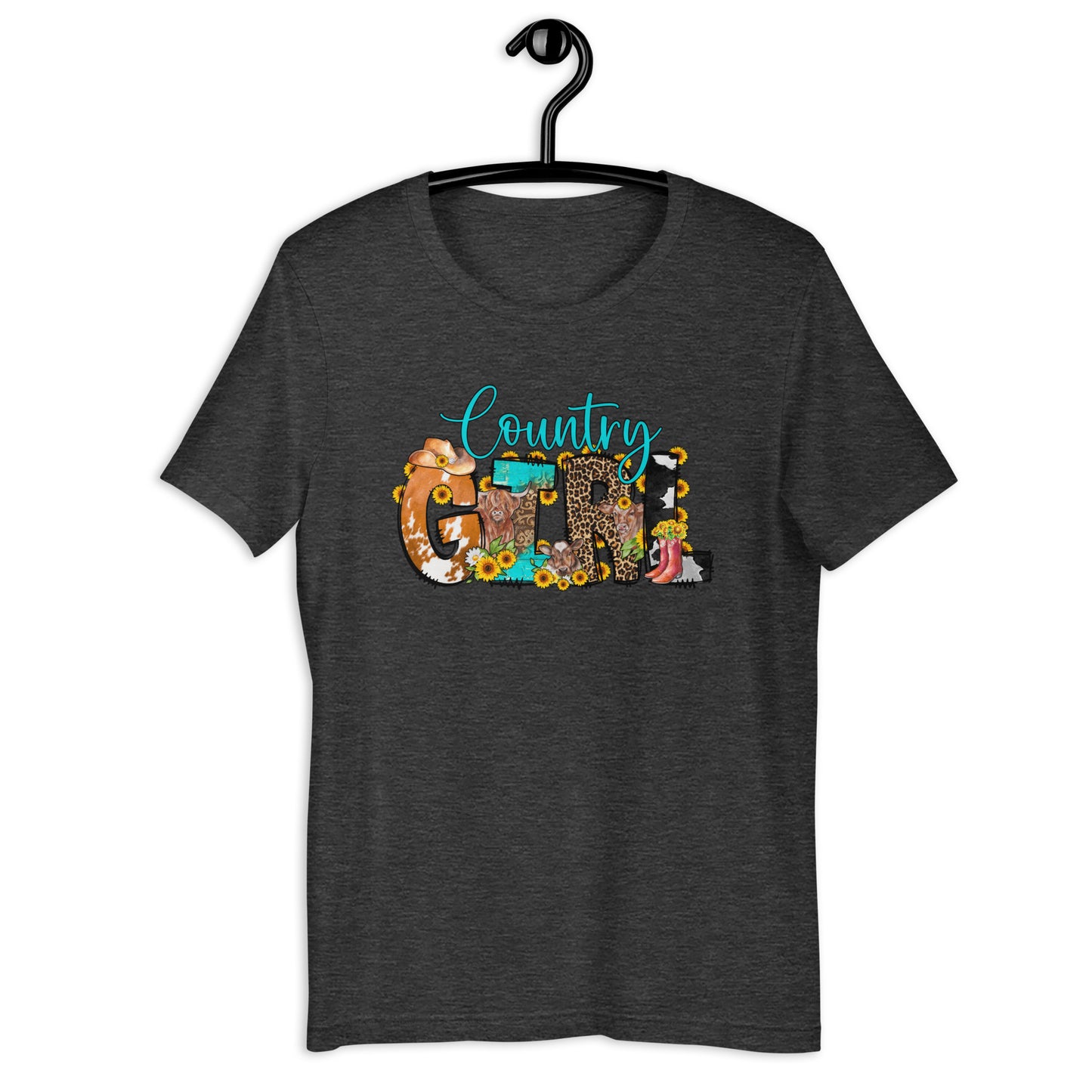 Country Girl Bella Canvas 3001 t-shirt