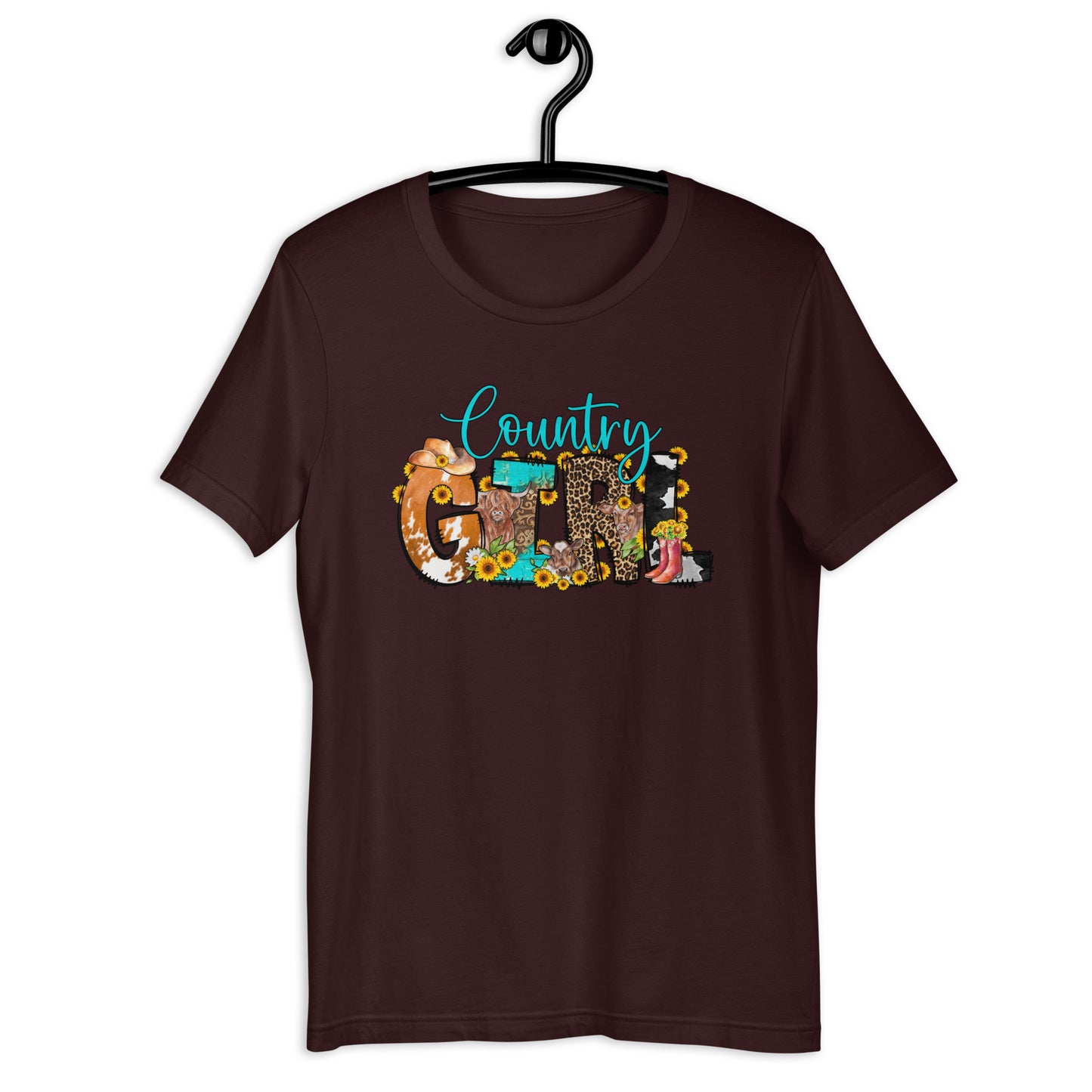 Country Girl Bella Canvas 3001 t-shirt