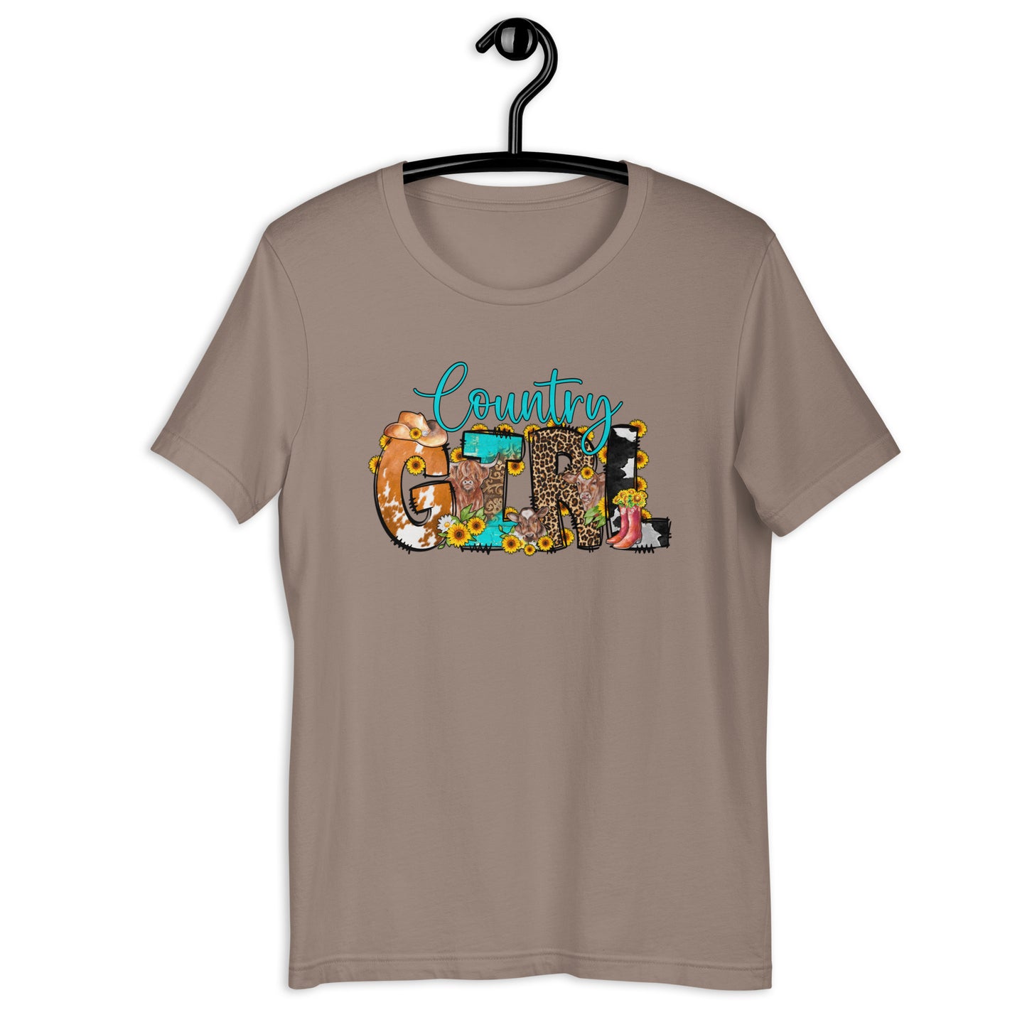 Country Girl Bella Canvas 3001 t-shirt